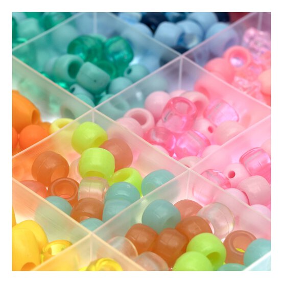 Pony, Star and Heart Bead Box Kit 150g image number 3