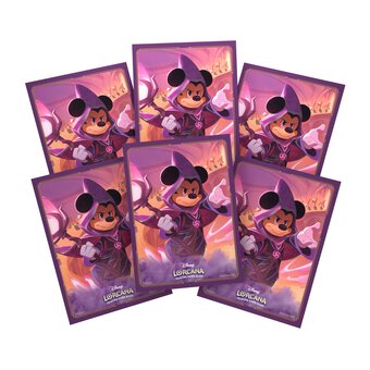 Disney Lorcana Mickey Mouse Card Sleeves 65 Pack