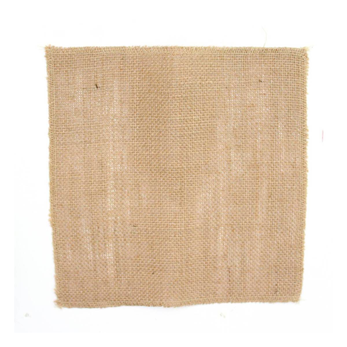 Hessian Squares 5 Pack Hobbycraft