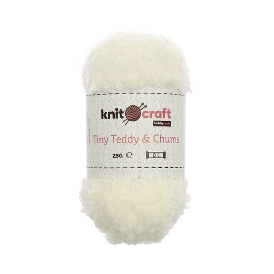 Knitcraft Cream Tiny Teddy & Chums 25g image number 1