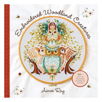 Embroidered Woodland Creatures 50 Iron On Transfers
