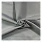 Silver Polycotton Fabric by the Metre image number 1