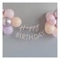 Ginger Ray Pastel Happy Birthday Balloon Bunting 1.5m image number 2