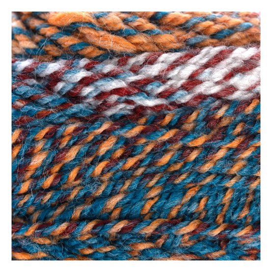 Knitcraft Blue and Red Psychedelic Spin 100g  image number 2