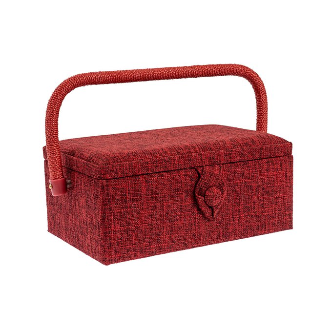 Red Sewing Box image number 1