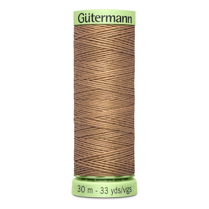 Gutermann Brown Top Stitch Thread 30m (139) image number 1