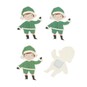 Elf Card Toppers 4 Pack image number 3