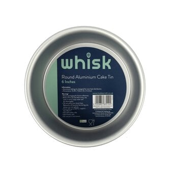 Whisk Round Aluminium Cake Tin 6 x 3 Inches image number 2