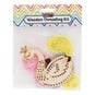 Swan With Crown Wooden Threading Kit image number 2