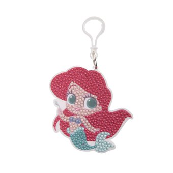 Crystal Art The Little Mermaid Bag Charm Kit
