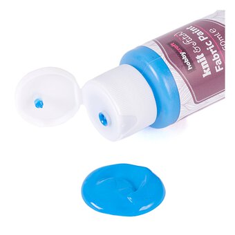 Royal Blue Fabric Paint 60ml image number 2