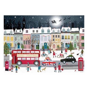 Ravensburger London&rsquo;s Christmas Spirit Jigsaw Puzzle 1000 Pieces