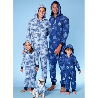 McCall’s Family Onesies Sewing Pattern M7518 (3-8) image number 3