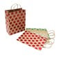 Large Spotted Gift Bags 5 Pack image number 1