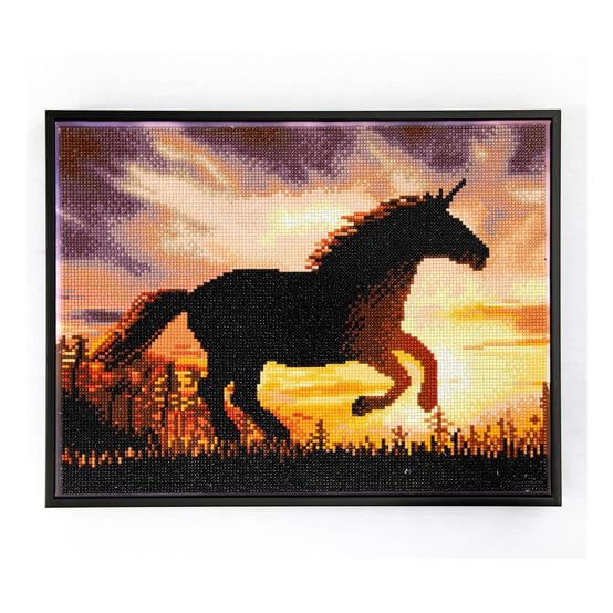 Diamond Dotz Unicorn Silhouette Kit 42cm x 32cm image number 3