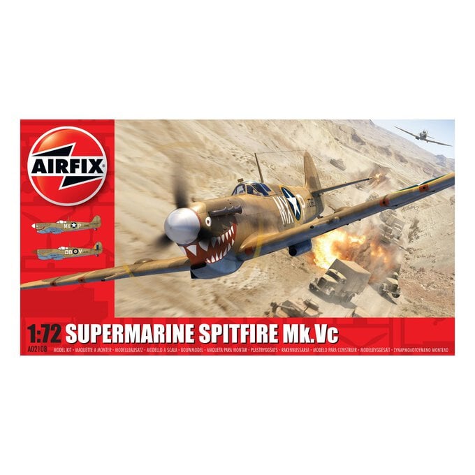 Airfix Supermarine Spitfire Mk.Vc Model Kit 1:72 image number 1