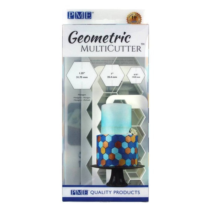 PME Hexagon Geometric MultiCutter 3 Pack image number 1