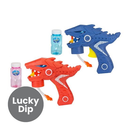 Assorted Robo Dino Bubble Friction Gun image number 1