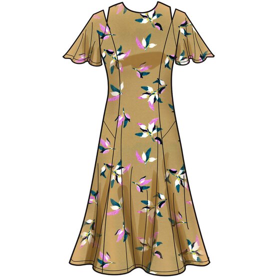 New Look Women's Dress Sewing Pattern N6652 image number 3