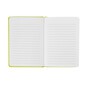 Green Lined Notebook A6  image number 3