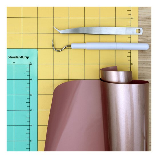 Siser Rose Gold Easyweed Heat Transfer Vinyl 30cm x 50cm image number 5