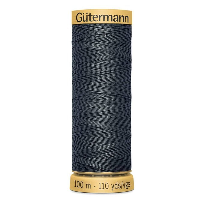 Gutermann Grey Cotton Thread 100m (4403) image number 1