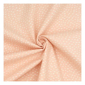 Robert Kaufman Pink Lemonade Flannel Cotton Fabric by the Metre