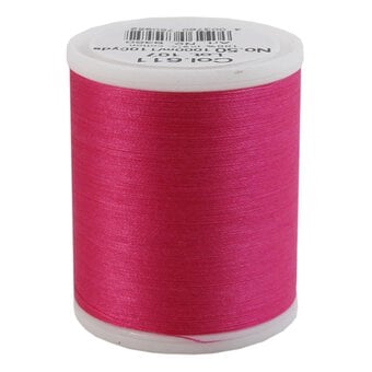 Madeira Bubblegum Pink Cotona 50 Quilting Thread 1000m (611)