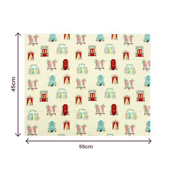 Christmas Welcome Fat Quarters 5 Pack image number 7