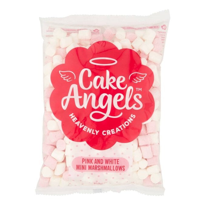 Cake Angels Pink and White Mini Marshmallows 150g