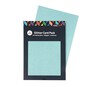 Sea Blue Glitter Card A4 16 Pack image number 1