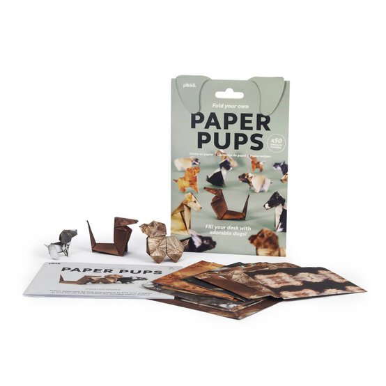 Pikiii Fold Your Own Paper Pups Kit image number 4