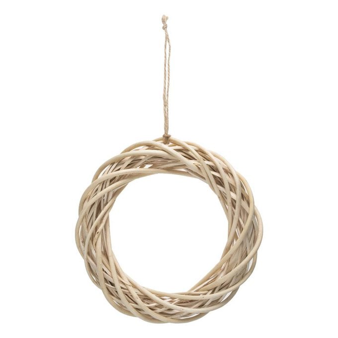 Light Willow Wreath Base 24cm image number 1