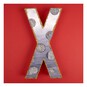 Mache Letter X 20cm image number 2