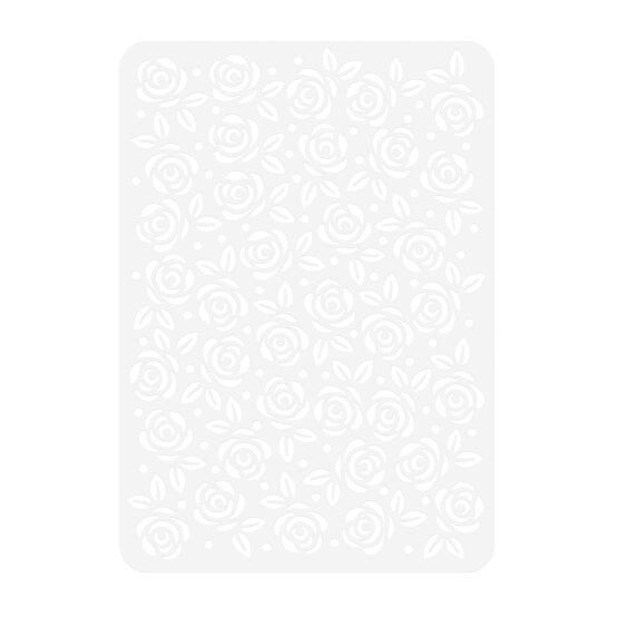 Tonic Studios Rose Favour Stencil 15cm x 21cm image number 2