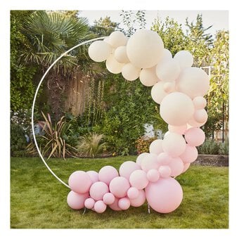 Ginger Ray Nude and Pink Balloon Arch Kit image number 2