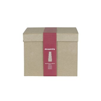 Decopatch Mache Square Nested Boxes 4 Pack