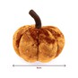 Orange Sparkle Velvet Pumpkin 9cm image number 5
