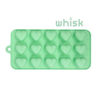 Whisk Heart Silicone Candy Mould 15 Wells