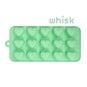 Whisk Heart Silicone Candy Mould 15 Wells image number 1