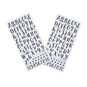 Black Handwriting Alphabet Chipboard Stickers 172 Pieces image number 1