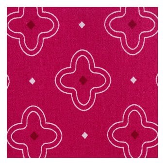 Pink Cross Single Cotton Fat Quarter image number 3