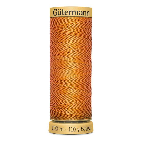 Gutermann Orange Cotton Thread 100m (1576) image number 1
