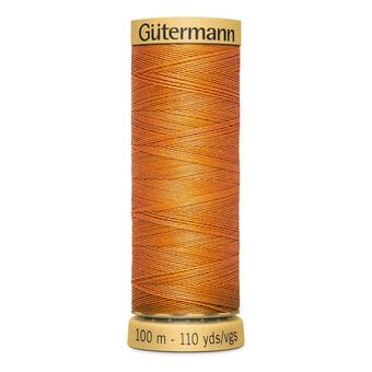 Gutermann Orange Cotton Thread 100m (1576)