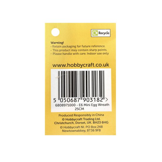 Bunny Ears Eucalyptus Wreath 54cm image number 6