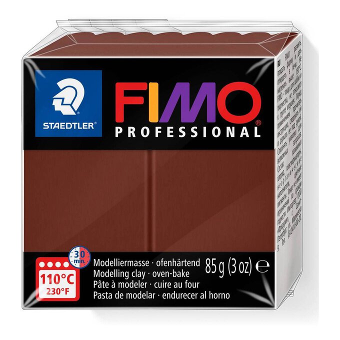 Fimo Professional Chocolate Modelling Clay 85g image number 1