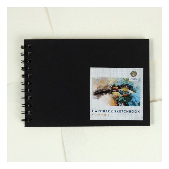 Shore & Marsh Hardback Watercolour Book A5 20 Sheets image number 1