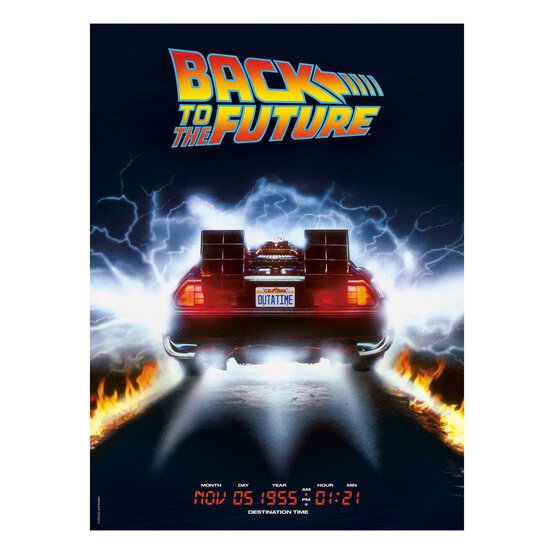 Clementoni Back to the Future Jigsaw Puzzle 500 Pieces image number 2