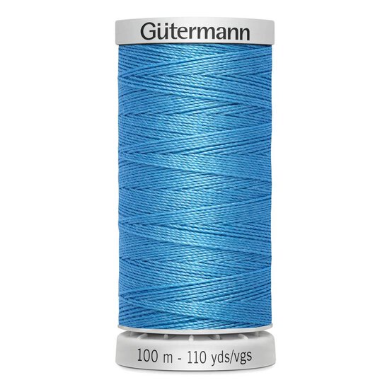 Gutermann Blue Upholstery Extra Strong Thread 100m (197) image number 1
