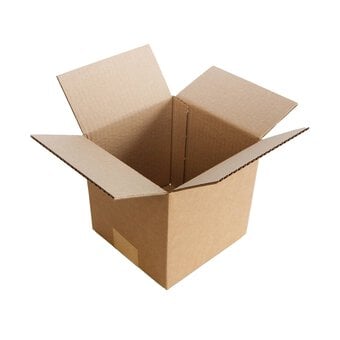 Single Walled Cardboard Box 15cm x 15cm x 15cm